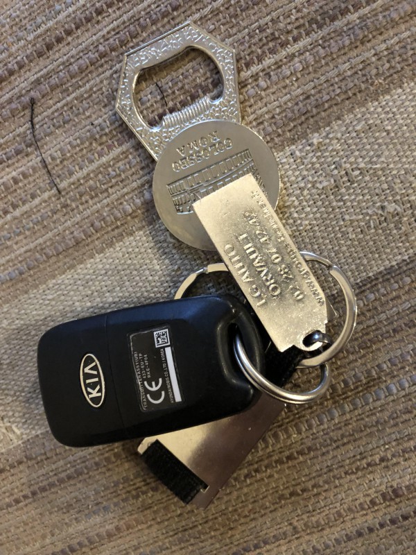 Clef Voiture Kia trouvée parc de la Chantrerie Nantes