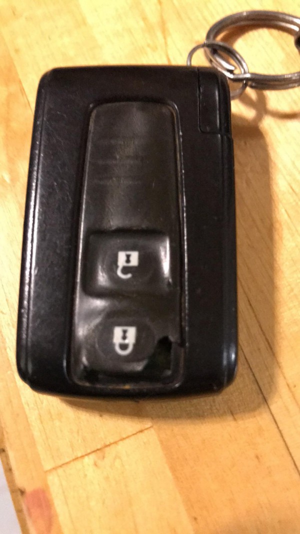 CLEF DE VOITURE TOYOTO