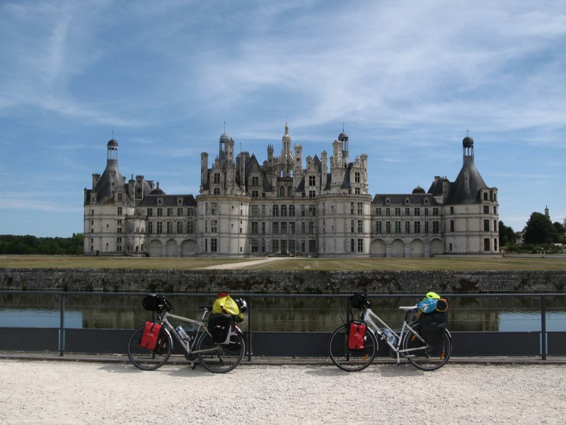Vélo Giant blanc femme volé