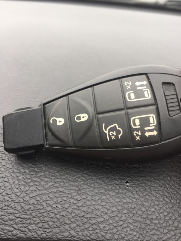 Clé de voiture lancia