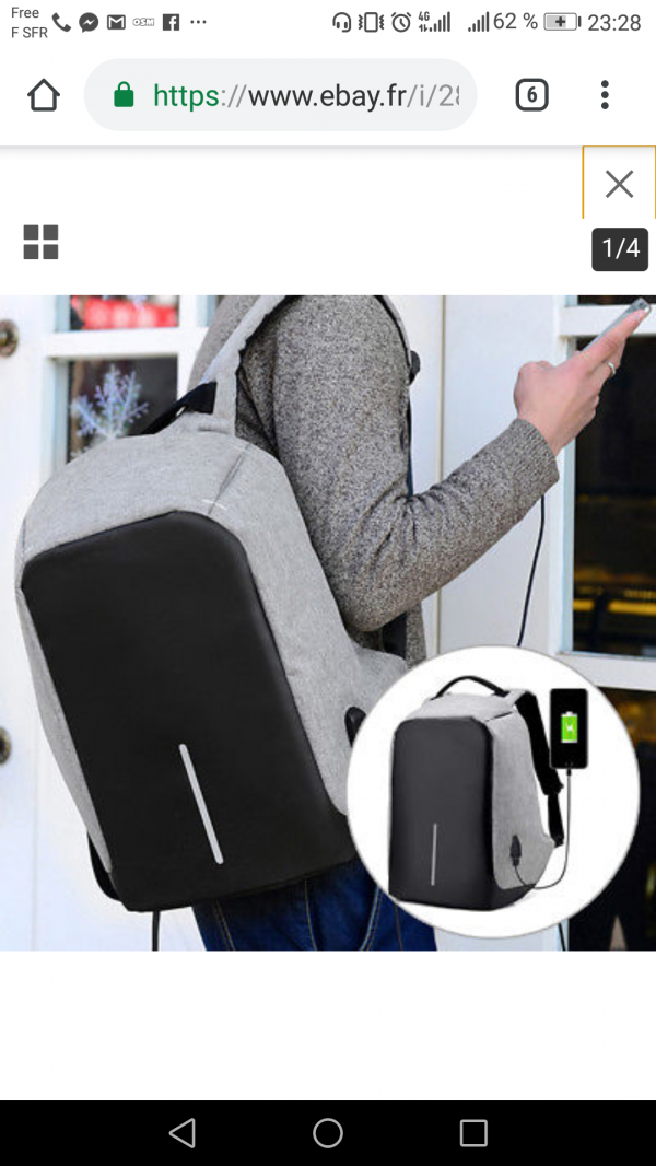 Recherche d'un cartable perdu