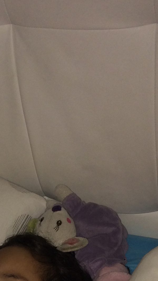 Doudou souris violette