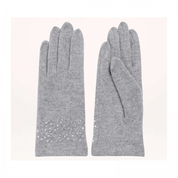 Gants gris femme