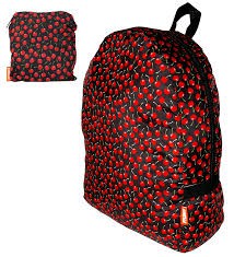 Sac a dos motif cerises perdu de dans un le c7