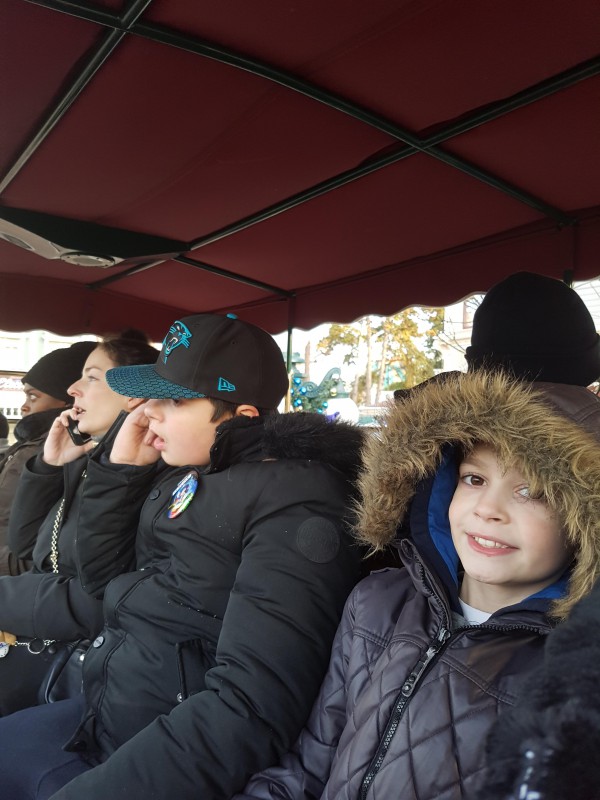 Casquette noir avec panthère sur le devant