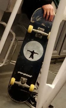 Perte d'un Skate Symbiose rue Libergier