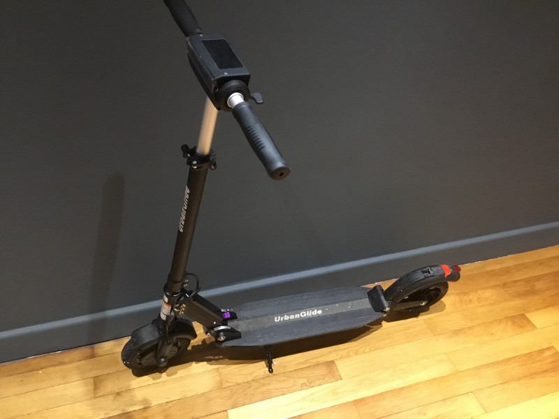 Trottinette électrique urban glide 80xl noire