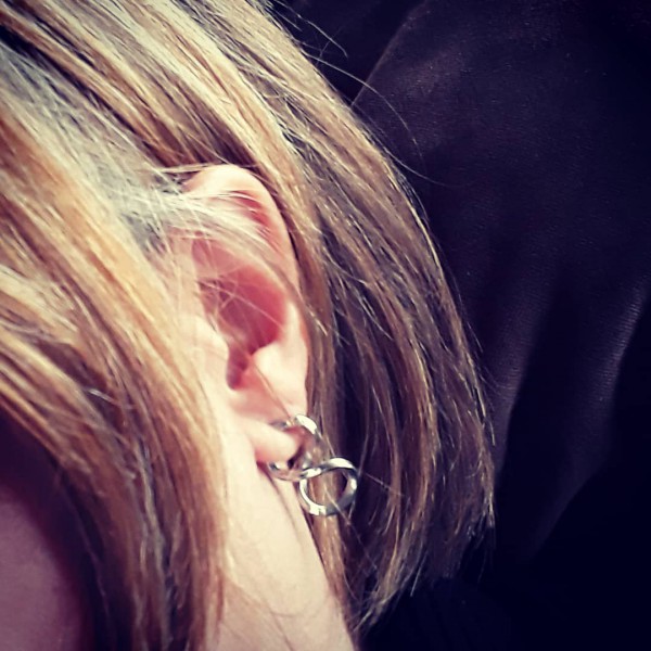 Boucle d'oreilles Créole