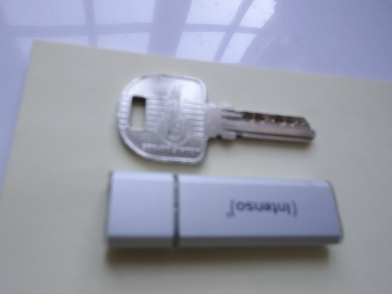 Perdu clé + clé USB