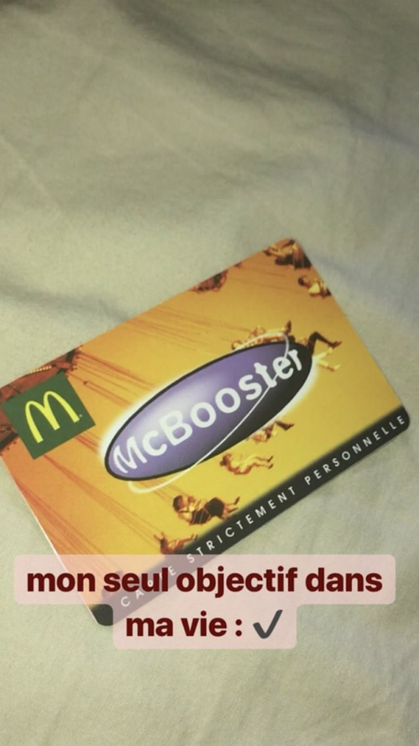 perdu carte macdo macbooster