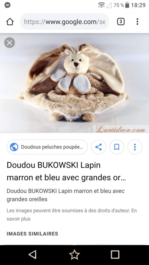Doudou lapin