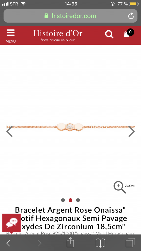 Perte bracelet