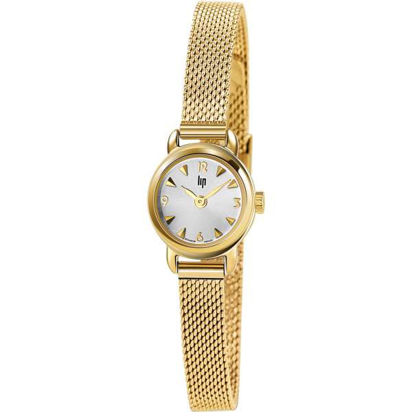 Montre femme Lip dorée