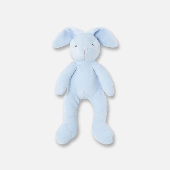 Doudou lapin bleu à Lyon 6ème, 7 avril 2019