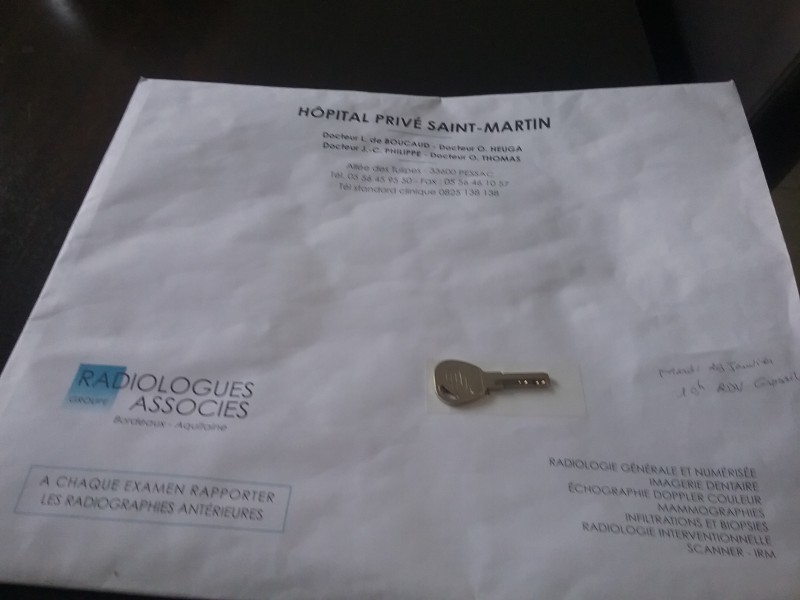 Echographie volé à Pessac