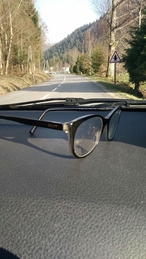 Lunettes de vue plastique noires