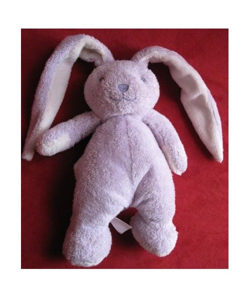 Lapin mauve et blanc logitoy