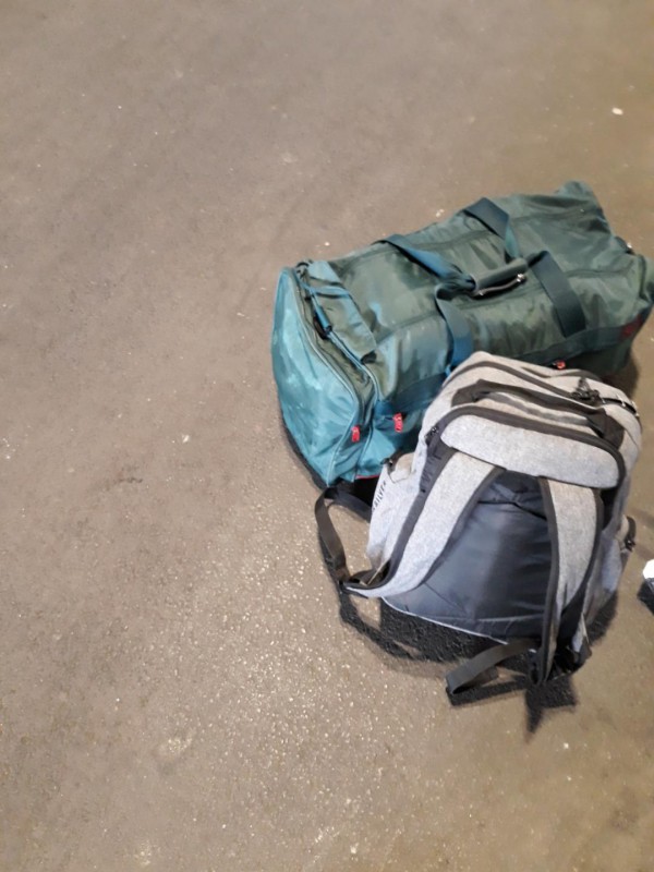 Sac a dos gris perdu le 19/04/19 gare Lille Flandres 19h20