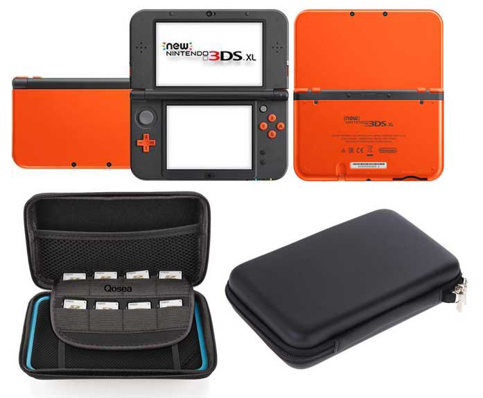 Perdu 3ds orange pochette noire train gare du nord paris