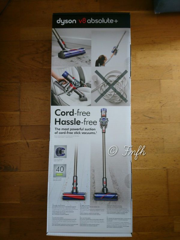 aspirateur acheté aujiurd'Hui neuf Dans un carton