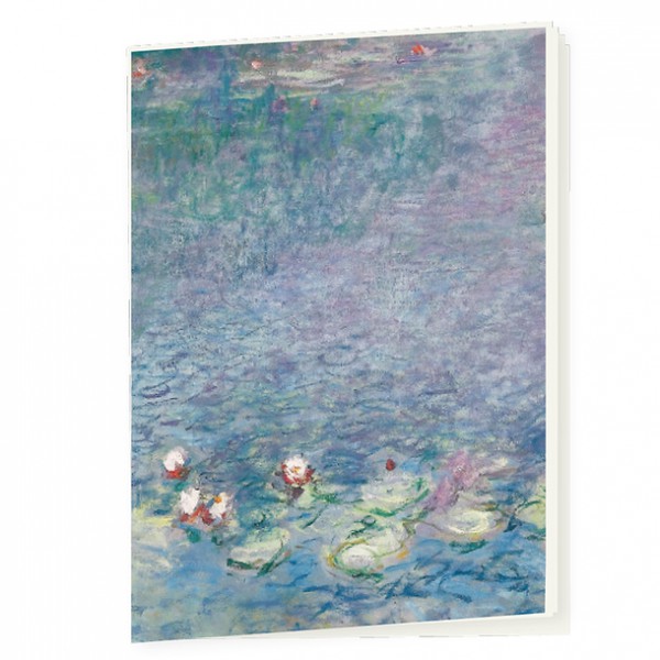Perdu Carnet de note bleu à élastique et trousse en cuire