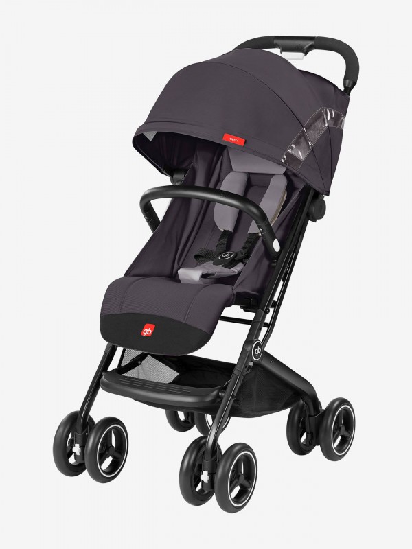 Poussette Noir Grise Qbit GB