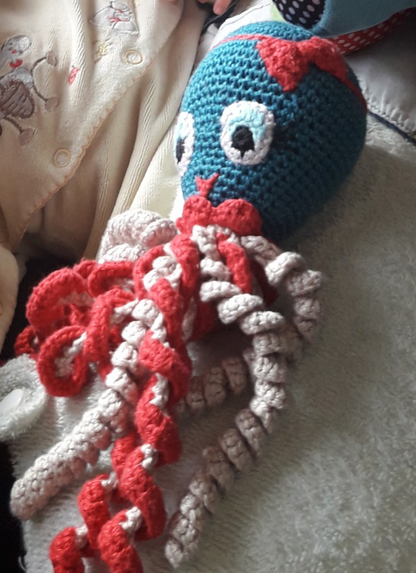 Doudou pieuvre