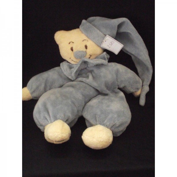 Perdu doudou (petit ours bleu et crème) sur le trajet Vaulx / Lyon