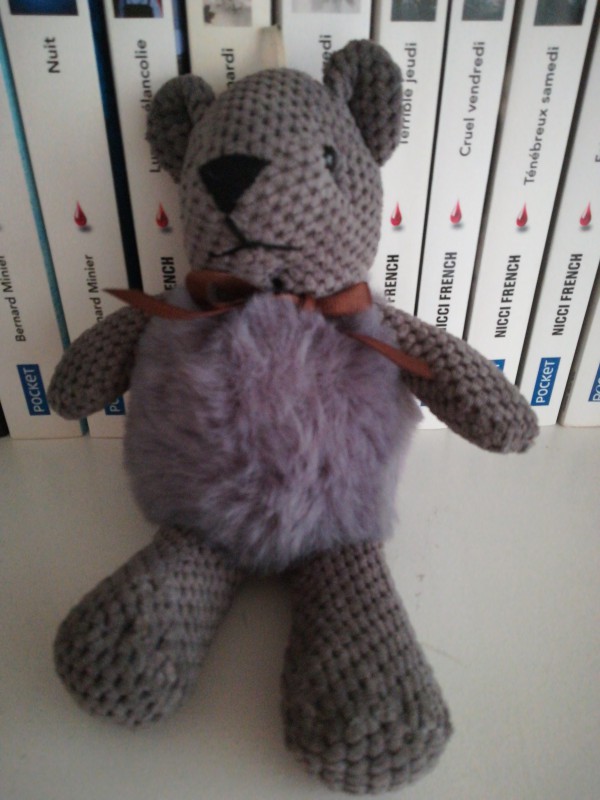 Petit ours gris trouvé à levallois