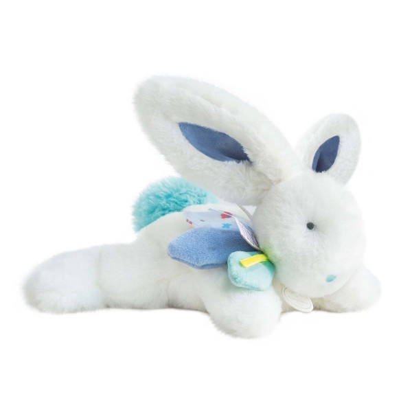 Lapin doudou blanc Auchan Beauvais