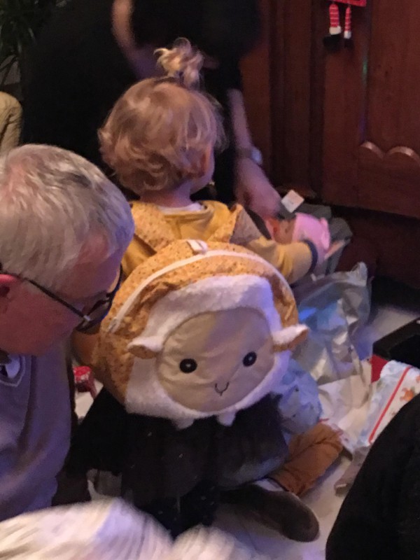Sac à jaune enfant mouton