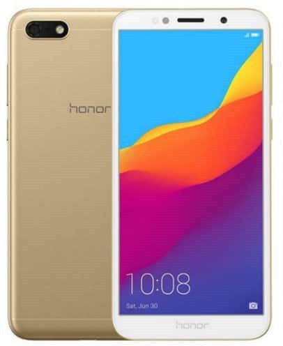 Honor 7S couleur doré métalisé perdu