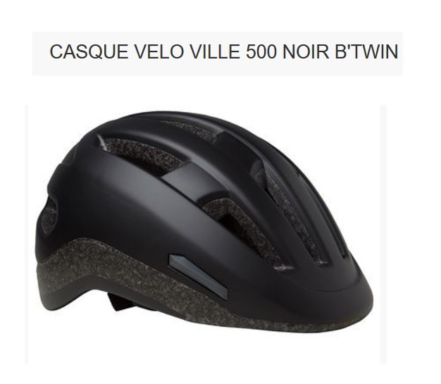 Casque de vélo équipé d'un éclairage