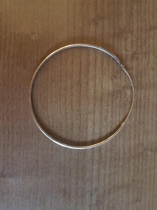 Boucle d'oreille créole 50mm, Mairie de Versailles