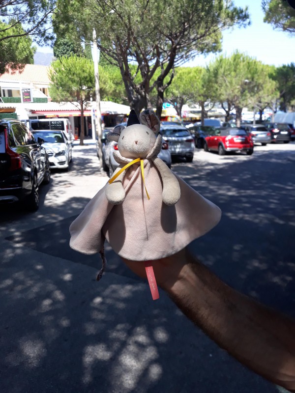 Doudou trouvé à Saint Tropez