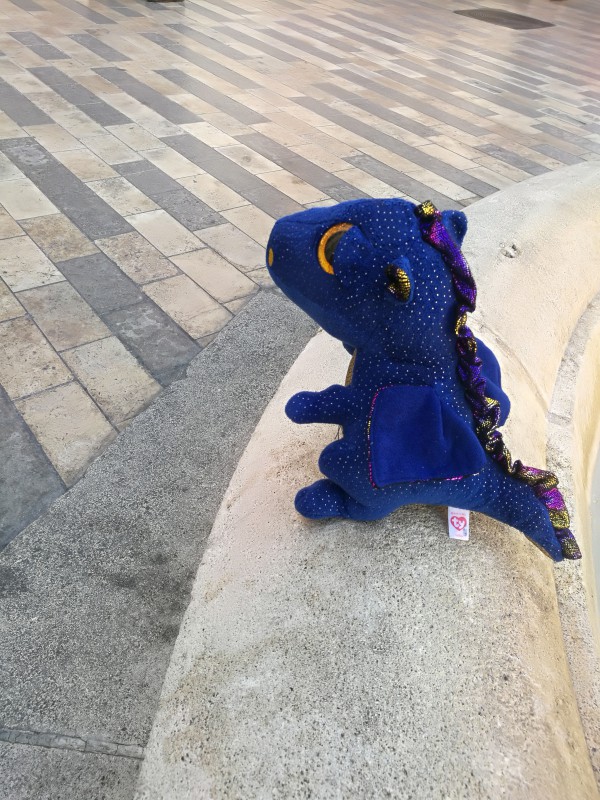 Dragon bleu ty