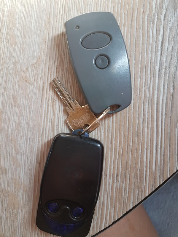 Clé de garage