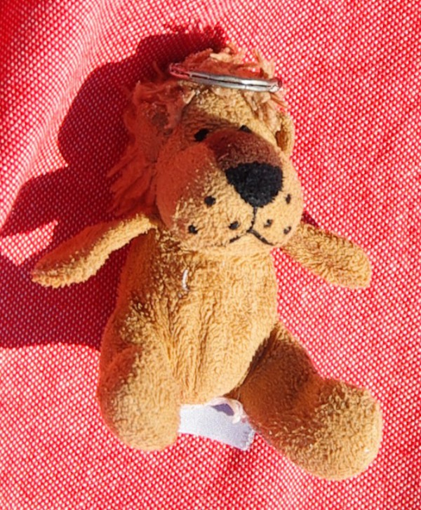 peluche porte cle lion