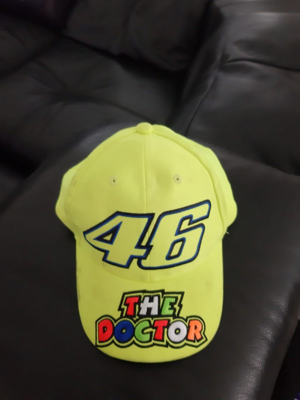 Casquette jaune fluo Rossi