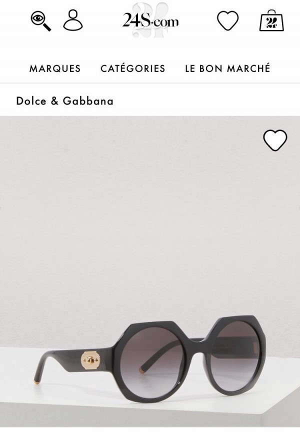Perdu lunettes de soleil Dolce Gabbana Marseille 8 elle