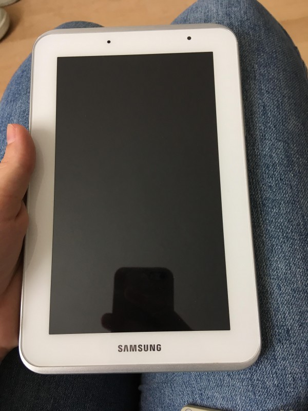 Tablette Samsung retrouvée Paul gare de Nantes
