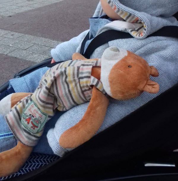 Perdu doudou renard à Nantes entre Musée des beaux arts, jardin des plantes et rue d'allonville