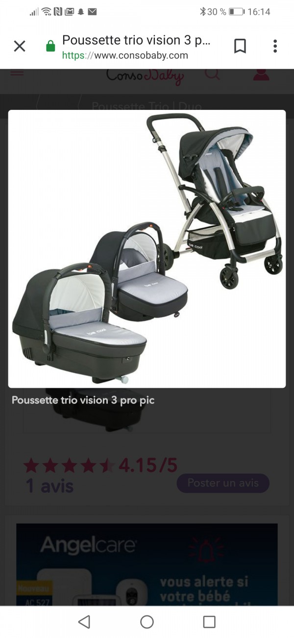 Svp on m'a voler ma poussette
