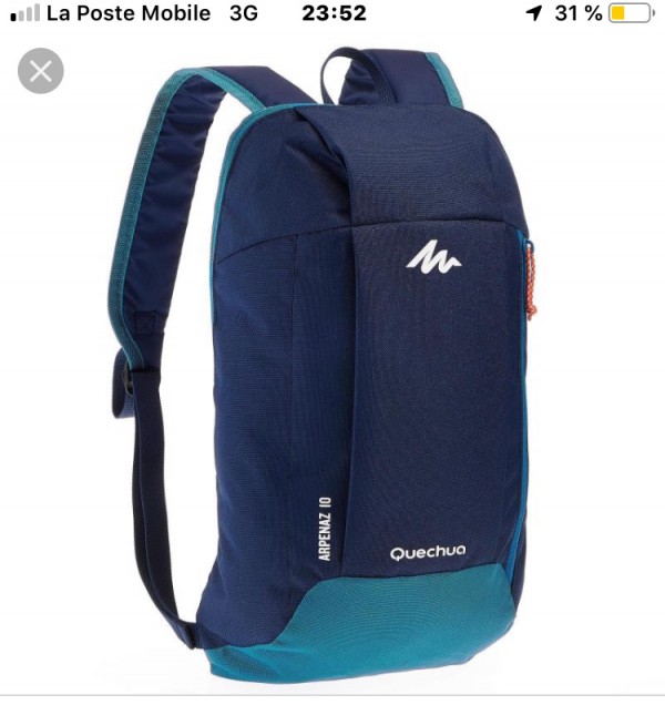 Sac avec dos avec doudou