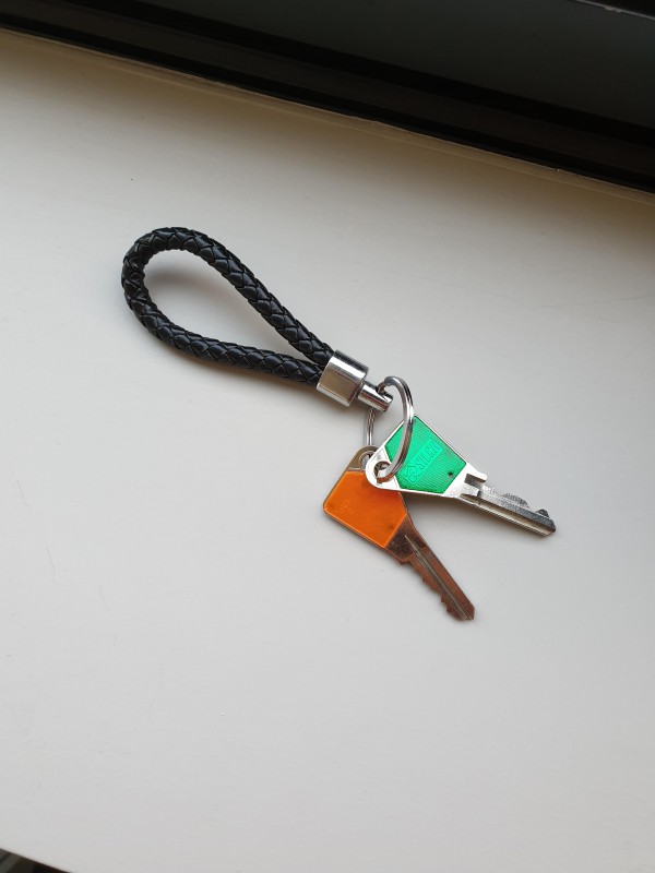 Clé avec porte clé