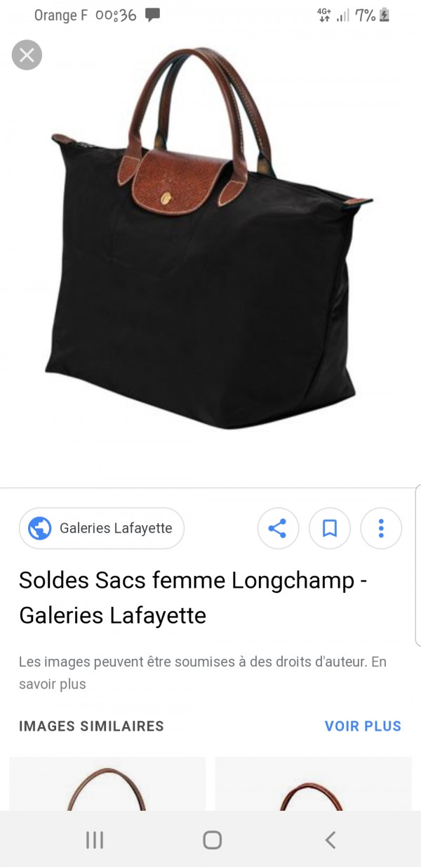 Sac a main perdu