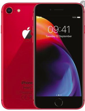 Perdu iPhone 8 rouge secteur place Jean Jaurès