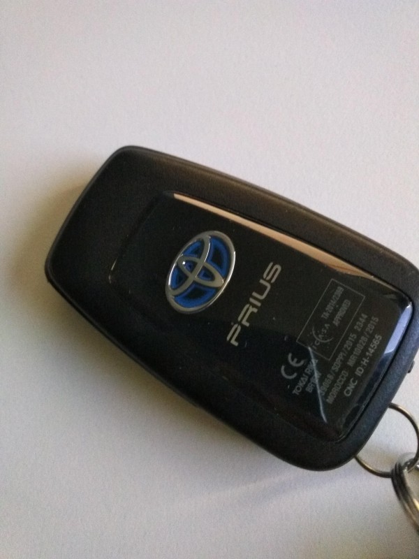 Perdu clé de voiture Toyota Prius