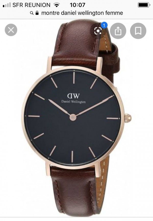 Montre Daniel Wellington brune