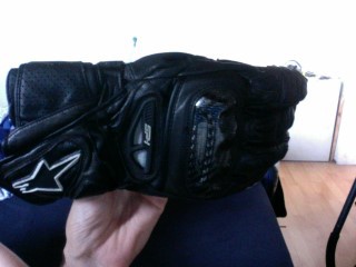 GANTS EN CUIR MOTO